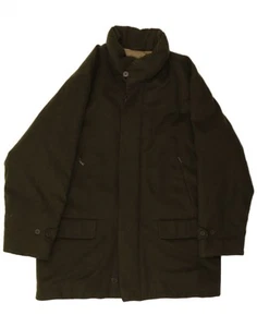 SCHNEIDERS Mens Utility Jacket UK 46 3XL Green Virgin Wool CO56 - Picture 1 of 4