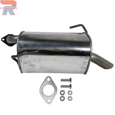 Silenciador de escape traseiro de aço inoxidável serve: 2010-2015 Subaru Outback 2.5L - Imagem 1 de 4