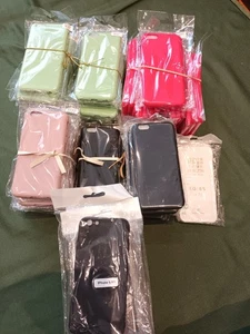 Bundle 73,Apple iPhone 6 Silicone, Bumper and Shockproof Cases - in 4 colours - Picture 1 of 16