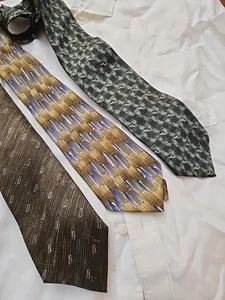 3 corbatas para hombre - Jerry Garcia - Blass - Hechter todas las corbatas de seda - Imagen 1 de 5