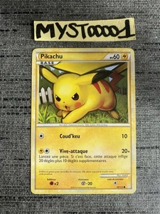 Carte Pokemon Pikachu 78/123 HeartGold SoulSilver Français Occasion - Picture 1 of 12
