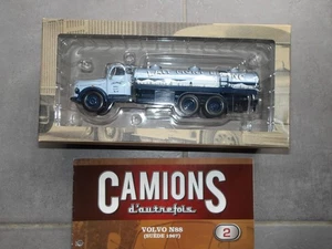 Altaya CAMIONS D'AUTREFOIS 1/43 N°02: VOLVO N88 "LAIT MONT BLANC" - 1967+FASC - Imagen 1 de 4