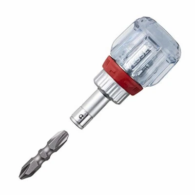 VESSEL Ratchet Stubby Screwdriver +2,+3 35mm TD-6700W-23 F/S w/Tracking# Japan - Image 1 of 4