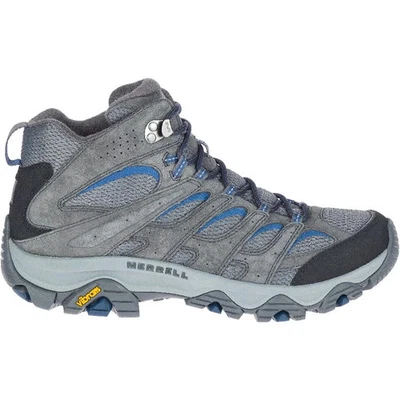 Men's 12 - Merrell Moab 3 Mid Waterproof Hiking Boots Granite Gray J035865 - Image 1 of 4
