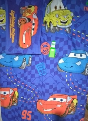 Disney Cars McQueen Twin Duvet Cover Set – Duvet + PC EXC 50/50 Cotton Polyester - Image 1 of 4