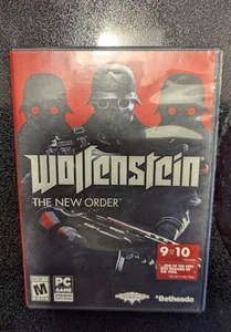Wolfenstein The New Order PC DVD-ROM Mature 2014 Very Fun Game! - Picture 1 of 3