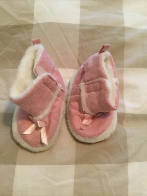 Розовые пинетки Carters для девочек - Изображение 1 из 4