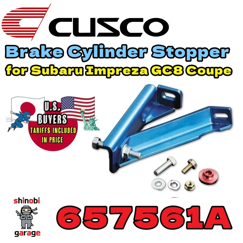Tapón de cilindro de freno CUSCO para Subaru Impreza GC8 cupé 1992-2000 657561A Foto 1 de 1