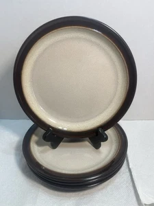 4-Better Homes &Gardens Sierra gres 8,5" piatti insalata marrone con bordo marrone 2994 - Foto 1 di 8