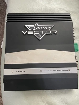 Lanzar Vector VCT-2110 500W 2 Channel High Power MOSFET Amplifier Free P&P! - Image 1 of 4