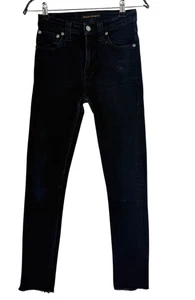 NUDIE Women High Kai Stretch Straight Leg Jeans W25 L26 - Picture 1 of 13
