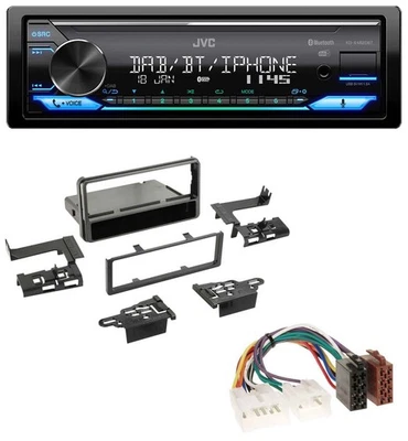 JVC Bluetooth DAB USB MP3 Autoradio für Toyota Hilux 2005-2011 schwarz - Bild 1 von 4