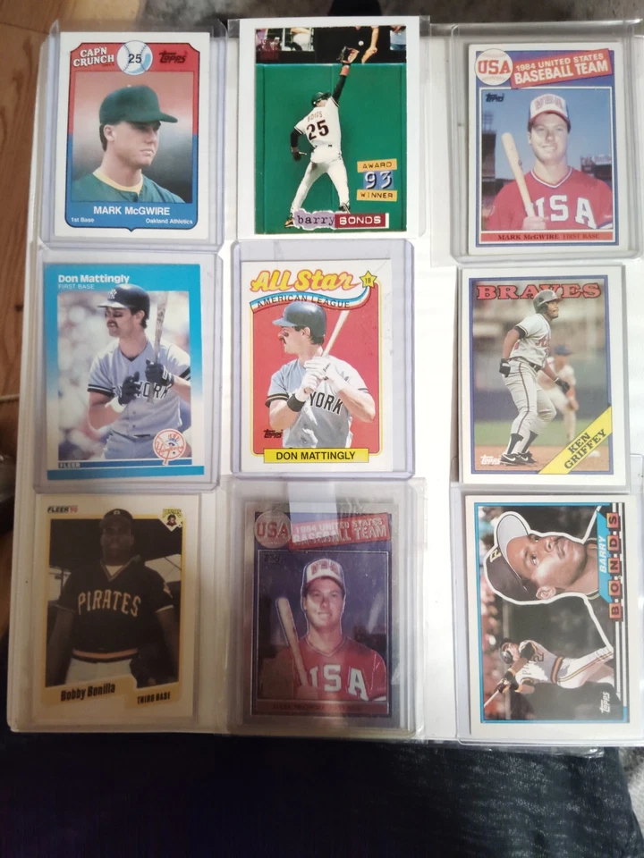 Lote de tarjetas deportivas Mark McGuire y más... Foto 1 de 4