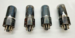 4 DI VALVOLE 6V6GT TUTTE USATE E TESTATE OK BRIMAR / SYLVANIA / TUNGSOL - Foto 1 di 1