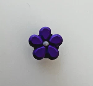 Original Jibbitz Croc/Shoe Charm: Purple Flower, new unused - Picture 1 of 1