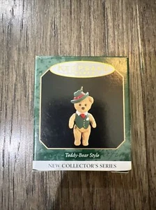 Hallmark Keepsake Teddy-Bear Style Series #1 1997 Miniature Ornament FAST Ship - Picture 1 of 2