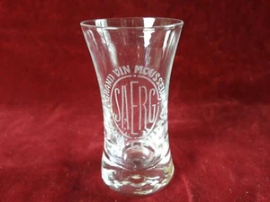 Ancien verre soufflé et gravé Royal Gaillac SAERG déb XXème Old engraved glass - Imagen 1 de 6