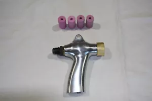 Sandblaster Sandblasting Gun Kit With 4 Replacement Ceramic Nozzles Suits 420L S - Picture 1 of 5