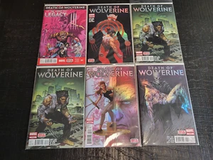 DEATH OF WOLVERINE 1-4 HOLO-FOLIE COVER + Death of Wolverine Legacy #1 - Bild 1 von 7