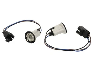 1977-1978 Corvette Front Parking / Turn Signal Light Socket 1977L-78 With Wires - Foto 1 di 1
