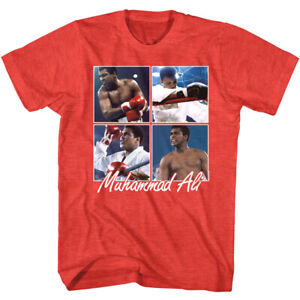 Muhammad Ali Boxing Snapshots Men's T Shirt Fight Action Ringside World Champion