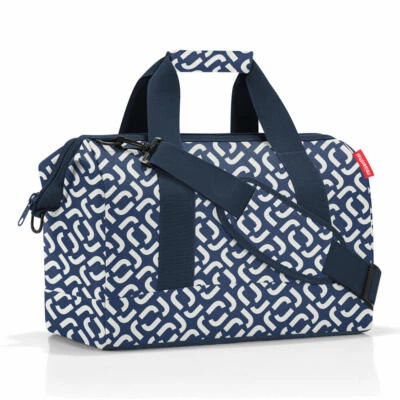 reisenthel allrounder M Reisetasche Doktortasche Tasche Signature Navy 18 L - Bild 1 von 3