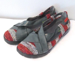 Dimmi Footwear Adventure Women's Shoes Sz 6 1/2 6.5 Color Red Charcoal Cinnamon - Picture 1 of 8
