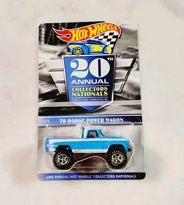 Dodge Power Wagon Hot Wheels 20th Annual Collector's Nationals '70 Foto 1 de 3