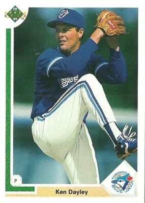 KEN DAYLEY TORONTO BLUE JAYS #781 - UPPER DECK NM-MT 1991 - Image 1 of 2