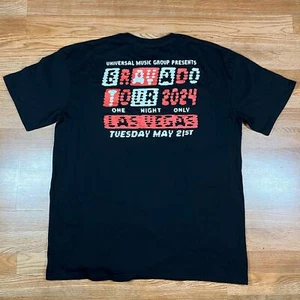 Camiseta Bravado Tour 2024 One Night Las Vegas Negra Para Hombre Talla 2XL Nueva - Imagen 1 de 5