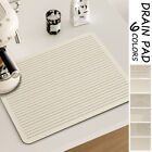 Quick Drying Kitchen Rugs Striped Printed Diatomite Table Mat Insulation X