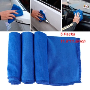Microfiber Cleaning Cloth Towel Car Wash Drying Polishing Detailing no scratch - Picture 1 of 14