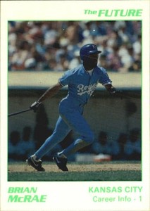 1991 Star The Future #69 Brian McRae Royals  /1000 C43541
