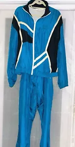 Chándal vintage Christian Dior Monsieur de seda para hombre talla mediana pantalones + chaqueta - Imagen 1 de 14