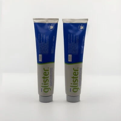 Paquete de 2 nuevas pasta de dientes con flúor multiacción Amway Glister 150 ml Foto 1 de 4