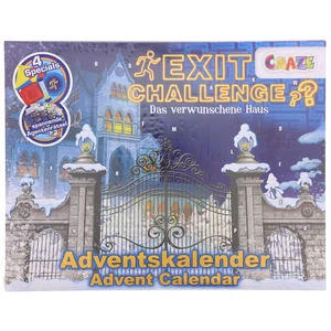 Craze Exit Challenge Das verwunschene Haus Adventskalender Ab 8 Jahre - Bild 1 von 2