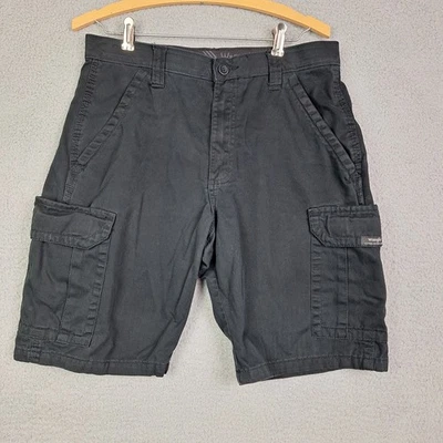 Pantalones Cortos Carga Wrangler Para Hombre 30 Negro Algodón Informal Exterior Utilidad Foto 1 de 4