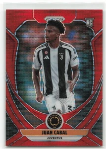 2025 Panini Prizm FIFA Red Pulsar Prizm Juan Cabal #119 Juventus RC 113/299 - Picture 1 of 2