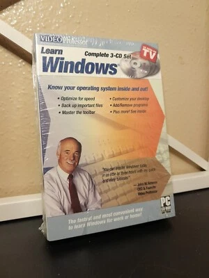 Video Professor Learn Windows (Sealed 3 CD-Rom Set) - Image 1 of 2