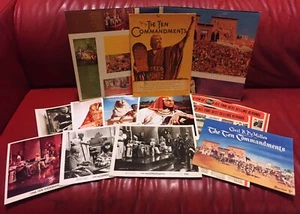 Elmer Bernstein 2lp OST Cecil B. DeMille's The Ten Commandments promo material - Picture 1 of 8
