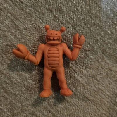 M.U.S.C.L.E. Figura Naranja Kinnikuman Keshi Kani Besu Bandai De Colección Japón #4 Foto 1 de 2