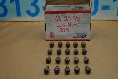 03-11 W211 W219 MERCEDES BENZ E550 CLS55 E500 SET OF 20 LUG NUT LUGNUTS STUDS - Image 1 of 4