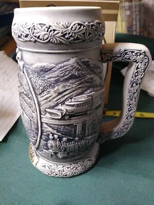 Coors Beer Stein Golden Rails 3rd in Series of Collector Steins 2002 Box & COA - Picture 1 of 6