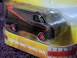 AWESOME W/QUALITY A-TEAM 1980'S TV SHOW CUSTOM GMC PANEL VAN 1:64 SCALE NOC - Picture 1 of 20
