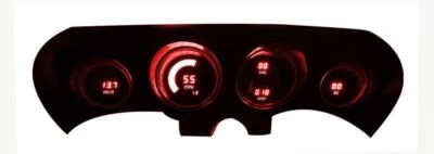 Intellitronix 1969-1970 Ford Mustang LED Digital DP7003 - Rojo DP7003R Foto 1 de 4