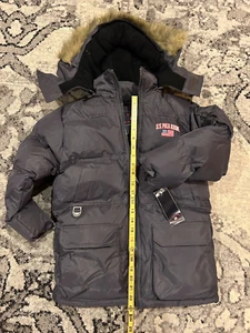 U.S. Polo Assn. Boys Bubble / Puffer Jacket, Winning Blue/Red, S (8) - Picture 1 of 4