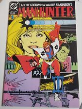 1984 DC Comics MANHUNTER 1 Near Mint White Pages Archie Goodwin Walter Simonson