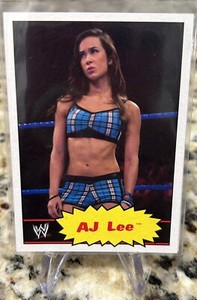 2012 Topps Wwe Heritage Aj Lee (RC) Rookie