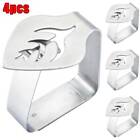 Leaf Shaped Table Cloth Clips Stainless Steel Home Decortaion Pegs Clamp Holder.