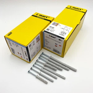 PROFI Nageldübel Nylon Schlagdübel Einschlagdübel vormontiert Senkkopf Dübel - Picture 1 of 6